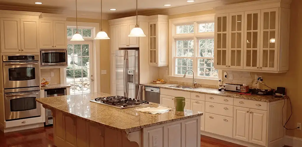 Custom cabinet door installation and kitchen upgrade in Lakewood, CO