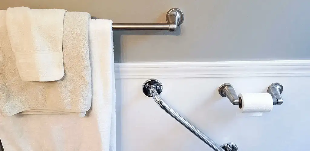 Bathroom grab bar installation for safety and accessibility in Lakewood, CO